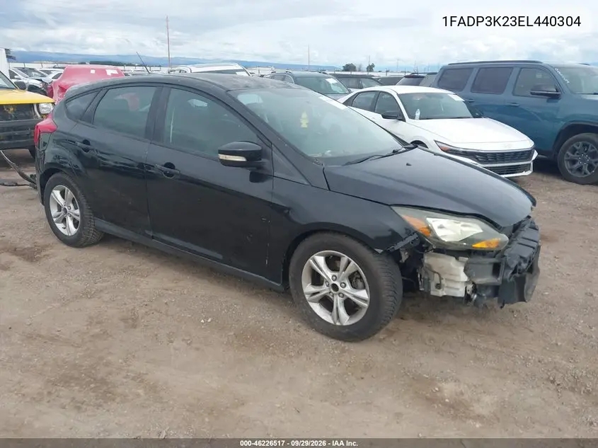 FORD FOCUS 2014, VIN 1FADP3K23EL440304
