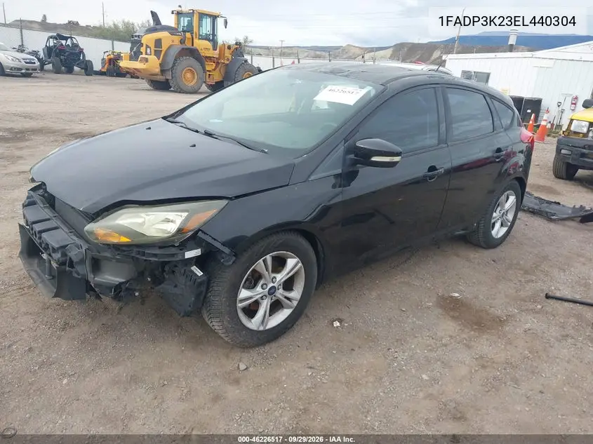 2014 FORD FOCUS VIN 1FADP3K23EL440304 — фото 2