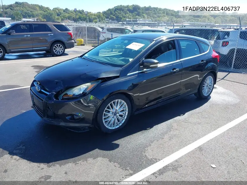 2014 FORD FOCUS VIN 1FADP3N22EL406737 — фото 2