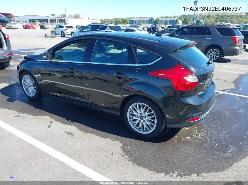 2014 FORD FOCUS VIN 1FADP3N22EL406737 — фото 3