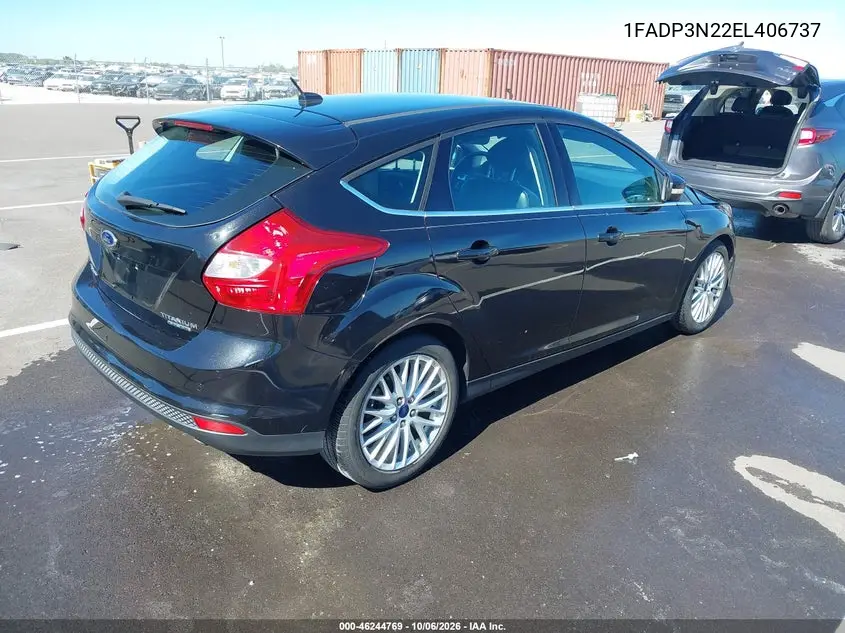 2014 FORD FOCUS VIN 1FADP3N22EL406737 — фото 4