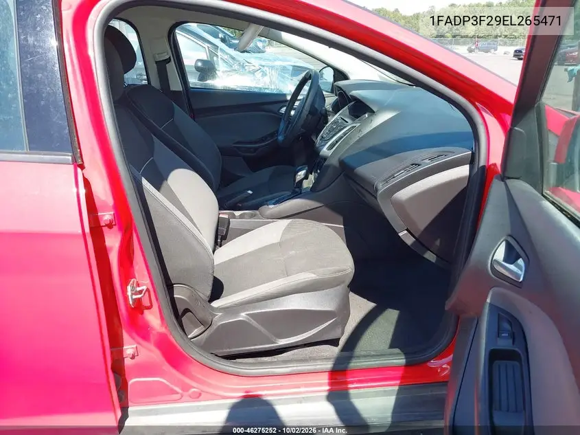 2014 FORD FOCUS VIN 1FADP3F29EL265471 — фото 5