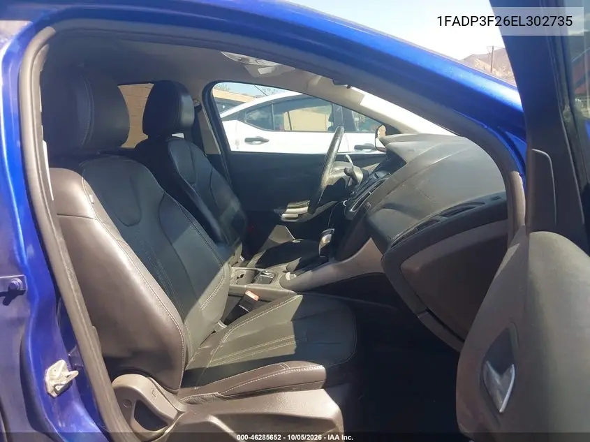 2014 FORD FOCUS VIN 1FADP3F26EL302735 — фото 5