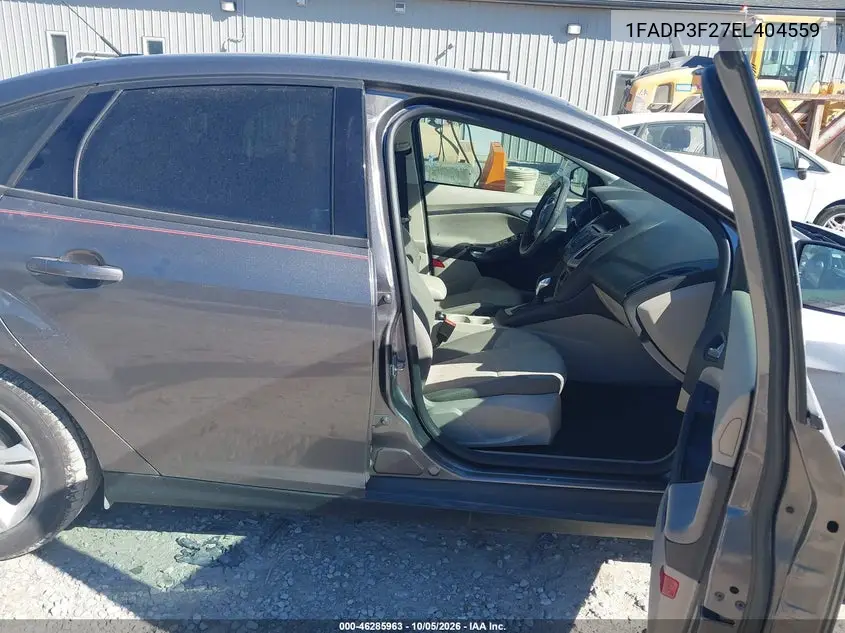 2014 FORD FOCUS VIN 1FADP3F27EL404559 — фото 5