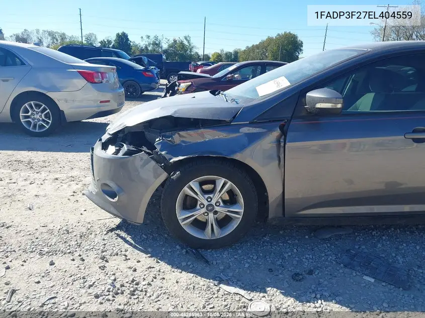 2014 FORD FOCUS VIN 1FADP3F27EL404559 — фото 6