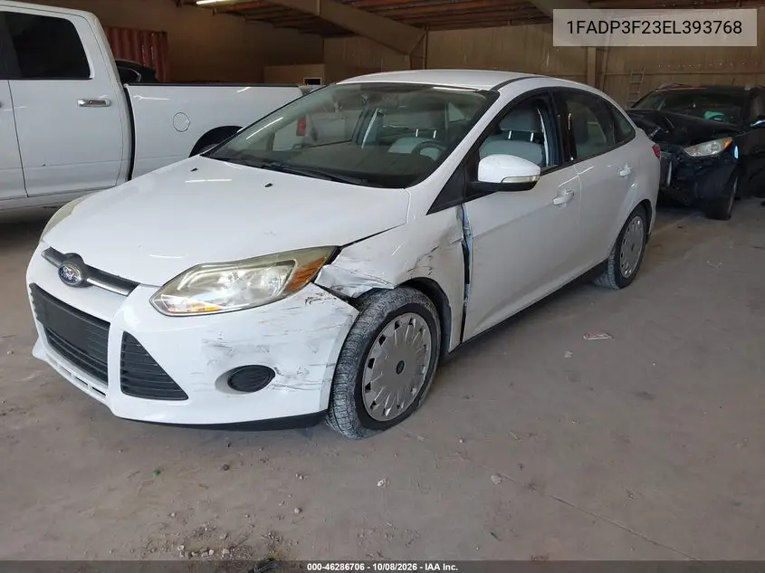 2014 FORD FOCUS VIN 1FADP3F23EL393768 — фото 2