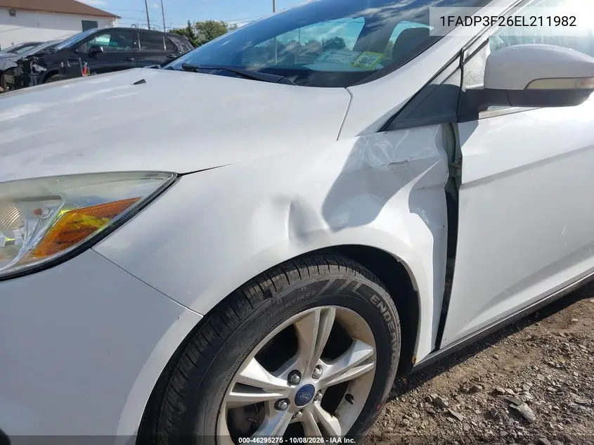 2014 FORD FOCUS VIN 1FADP3F26EL211982 — фото 12