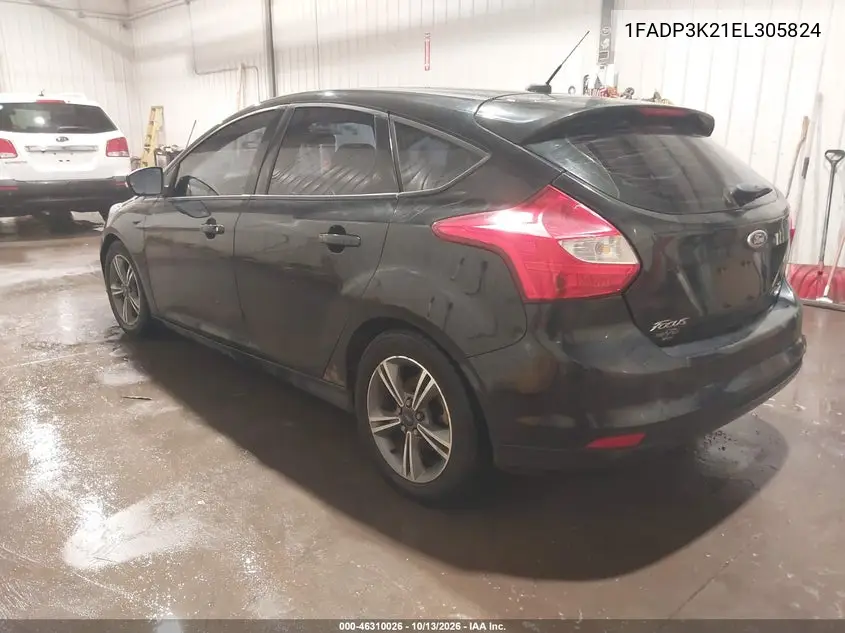 2014 FORD FOCUS VIN 1FADP3K21EL305824 — фото 3