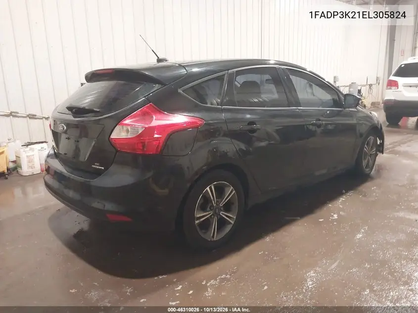 2014 FORD FOCUS VIN 1FADP3K21EL305824 — фото 4