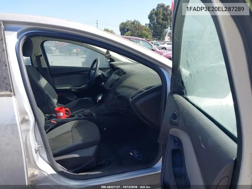 2014 FORD FOCUS VIN 1FADP3E20EL287289 — фото 5
