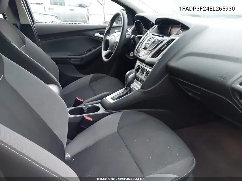 2014 FORD FOCUS VIN 1FADP3F24EL265930 — фото 5