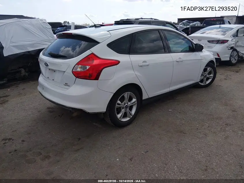 2014 FORD FOCUS VIN 1FADP3K27EL293520 — фото 4
