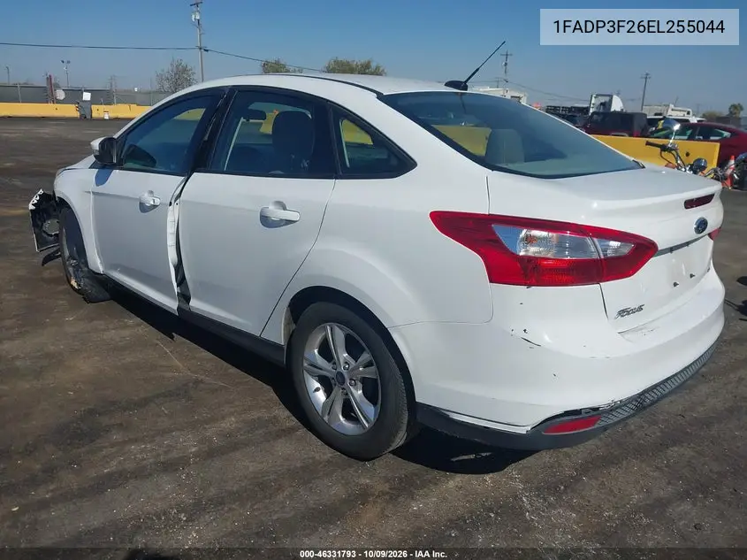 2014 FORD FOCUS VIN 1FADP3F26EL255044 — фото 3