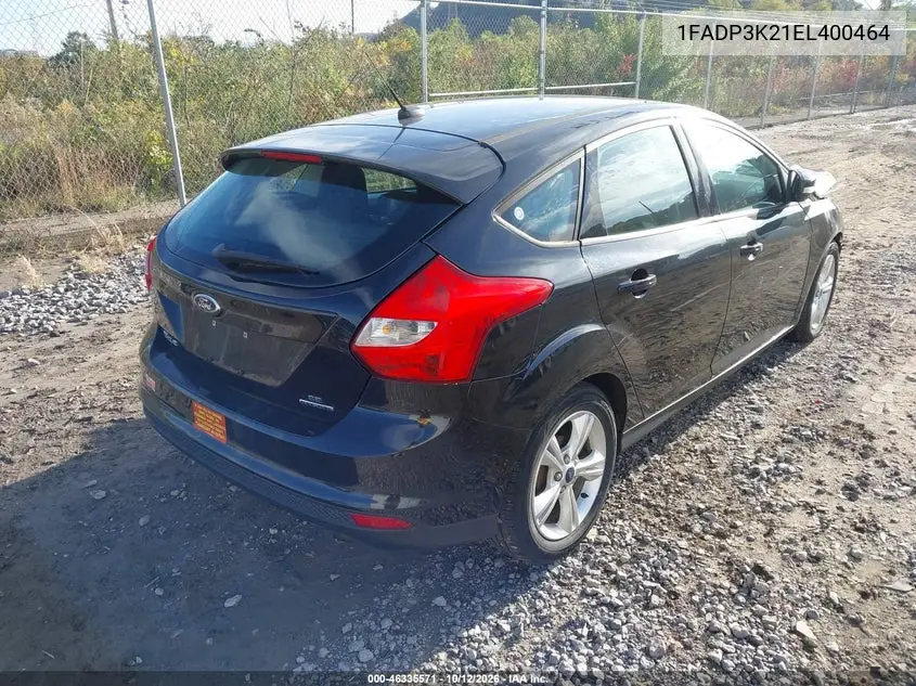 2014 FORD FOCUS VIN 1FADP3K21EL400464 — фото 4