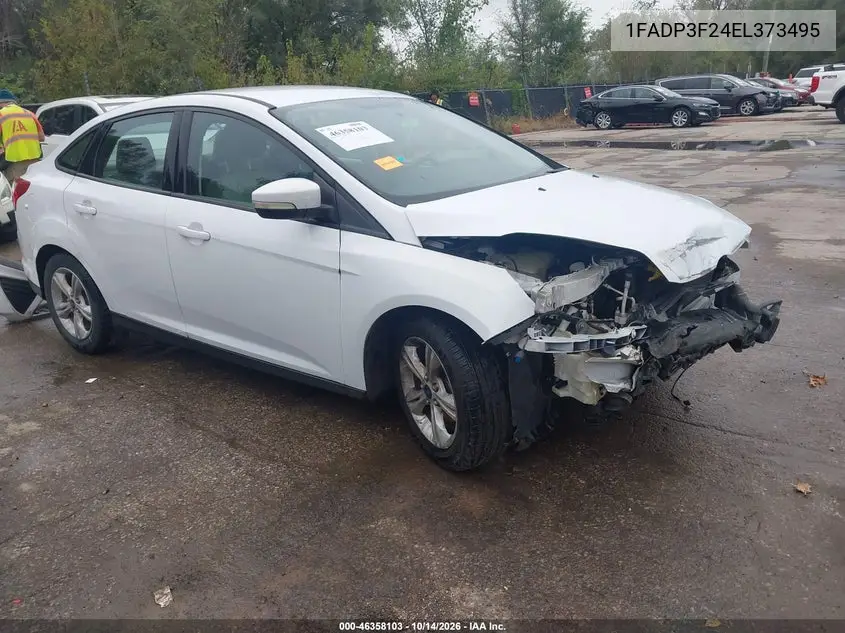 FORD FOCUS 2014, VIN 1FADP3F24EL373495