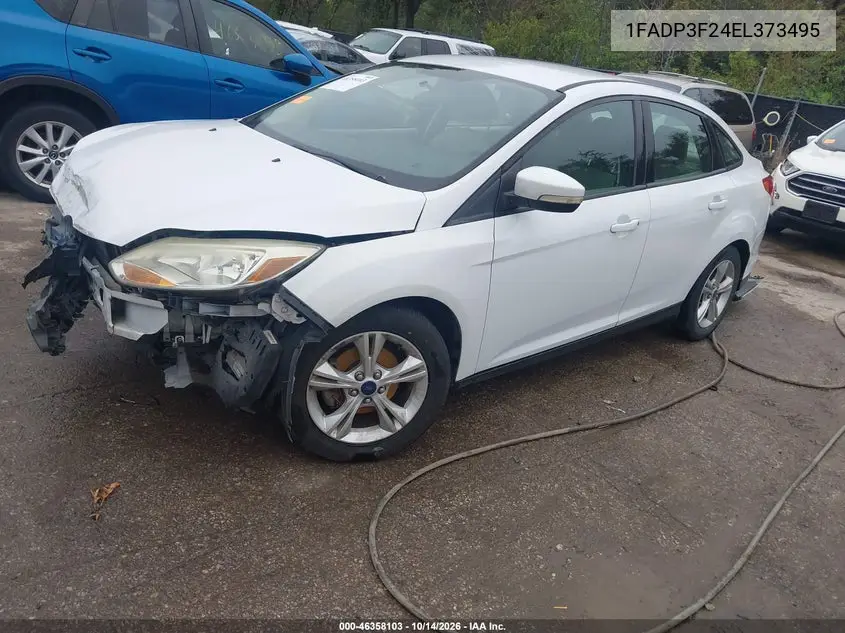 2014 FORD FOCUS VIN 1FADP3F24EL373495 — фото 2