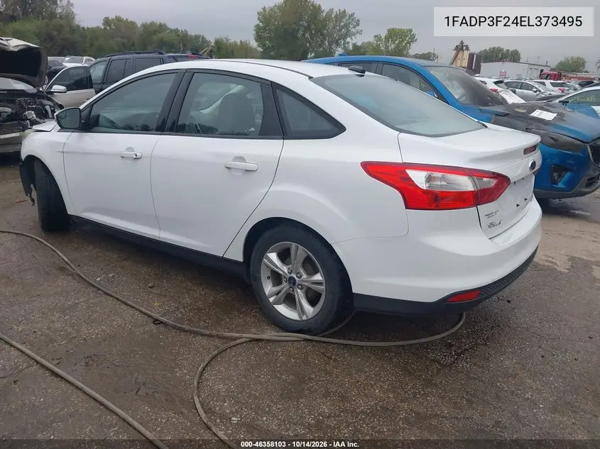 2014 FORD FOCUS VIN 1FADP3F24EL373495 — фото 3