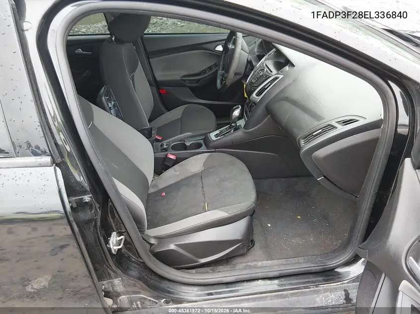 2014 FORD FOCUS VIN 1FADP3F28EL336840 — фото 5