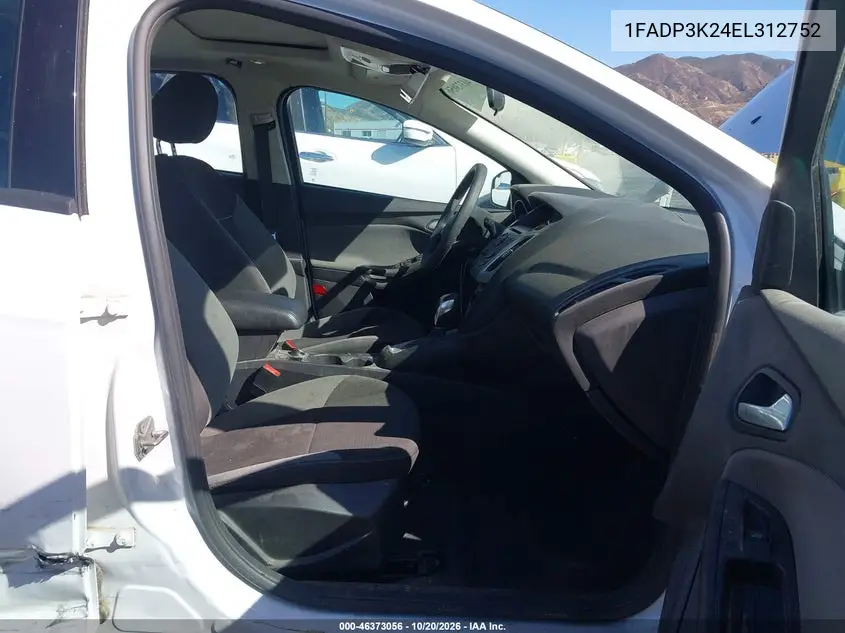2014 FORD FOCUS VIN 1FADP3K24EL312752 — фото 5
