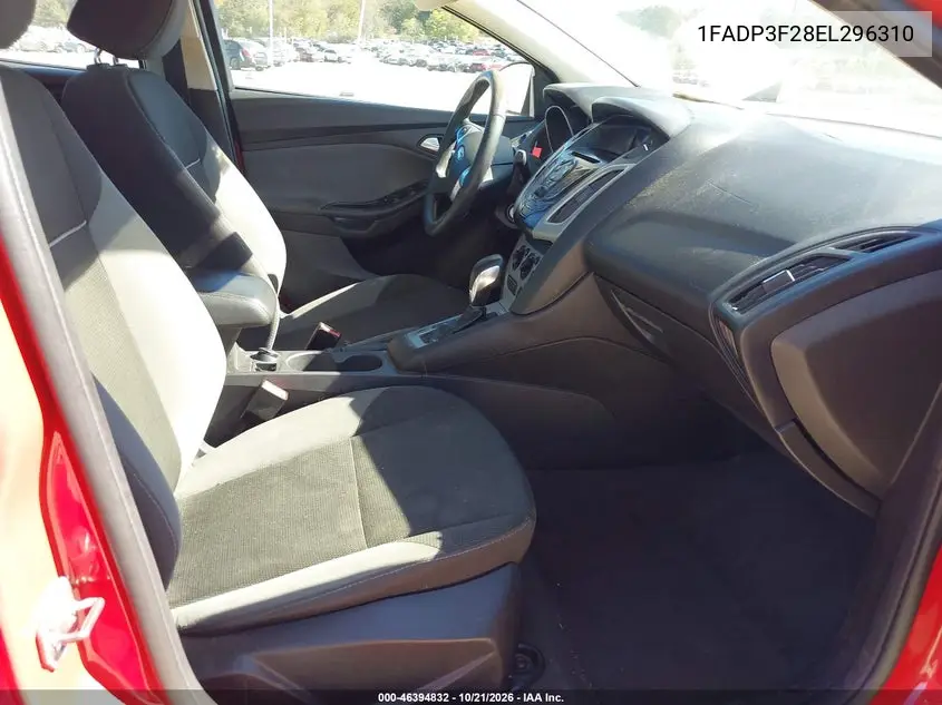 2014 FORD FOCUS VIN 1FADP3F28EL296310 — фото 5