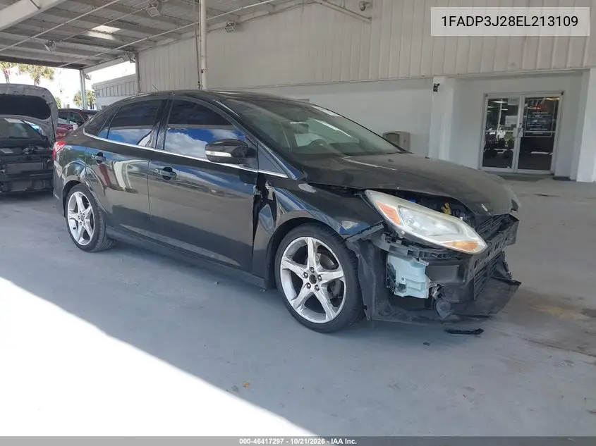 FORD FOCUS 2014, VIN 1FADP3J28EL213109