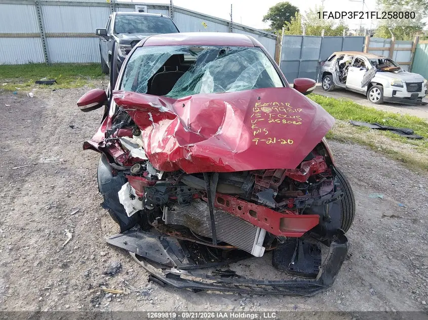 2015 FORD FOCUS VIN 1FADP3F21FL258080 — фото 13