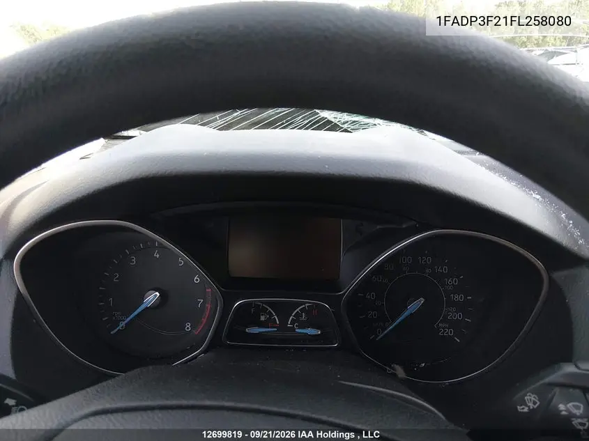 2015 FORD FOCUS VIN 1FADP3F21FL258080 — фото 7