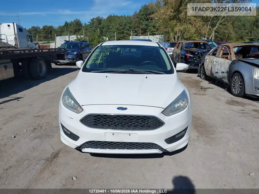 2015 FORD FOCUS VIN 1FADP3K22FL359084 — фото 12