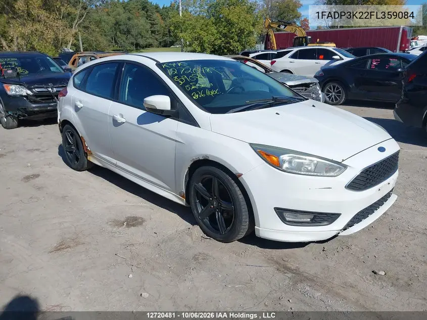 2015 FORD FOCUS VIN 1FADP3K22FL359084 — фото 13