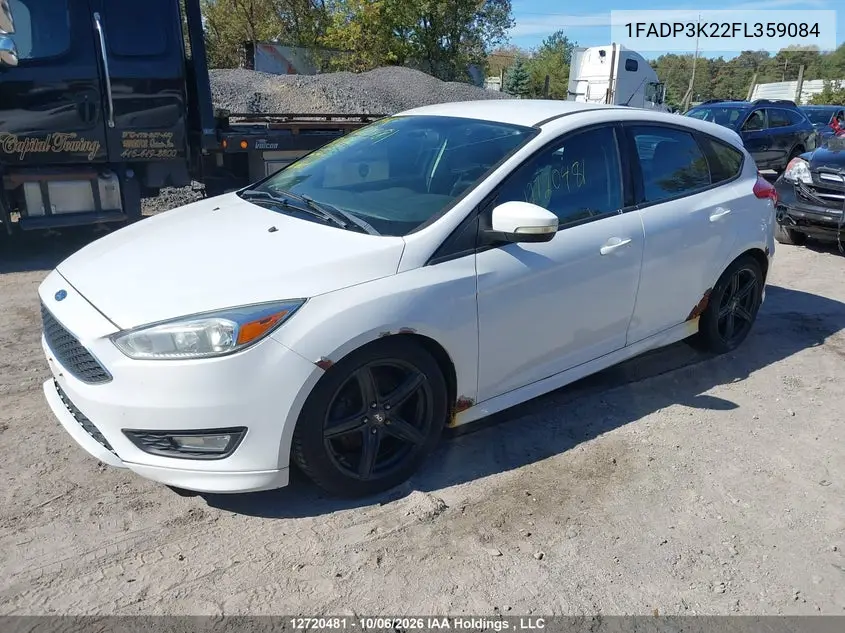 2015 FORD FOCUS VIN 1FADP3K22FL359084 — фото 14