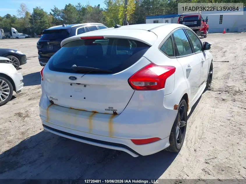 2015 FORD FOCUS VIN 1FADP3K22FL359084 — фото 4
