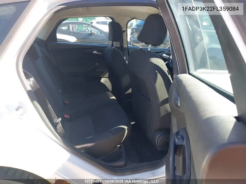 2015 FORD FOCUS VIN 1FADP3K22FL359084 — фото 8