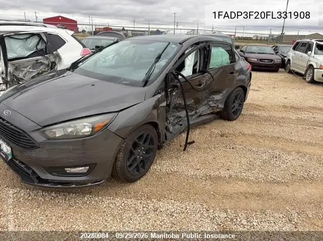 2015 FORD FOCUS VIN 1FADP3F20FL331908 — фото 6