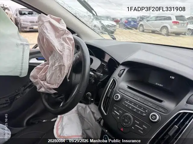 2015 FORD FOCUS VIN 1FADP3F20FL331908 — фото 7