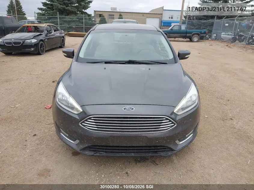 2015 FORD FOCUS VIN 1FADP3J21FL211767 — фото 12