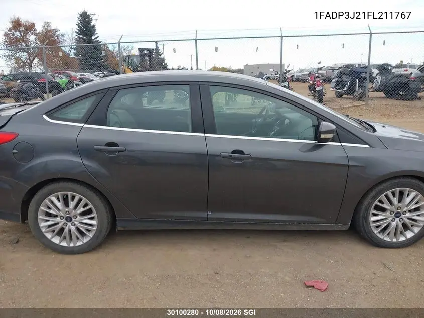 2015 FORD FOCUS VIN 1FADP3J21FL211767 — фото 13