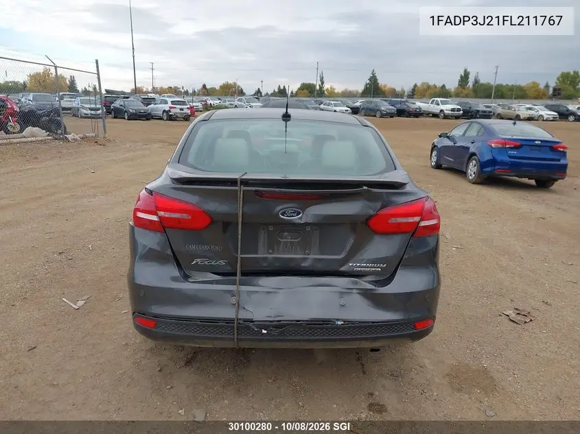 2015 FORD FOCUS VIN 1FADP3J21FL211767 — фото 16