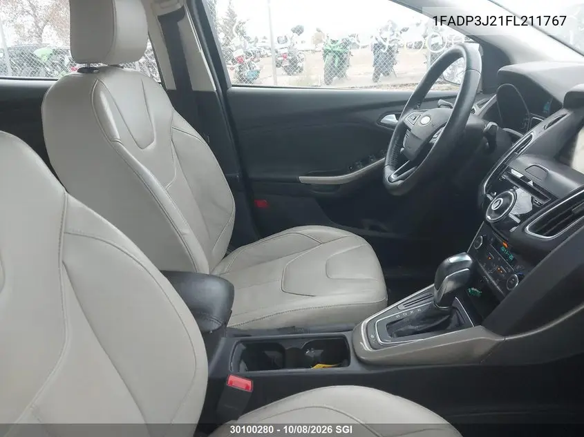 2015 FORD FOCUS VIN 1FADP3J21FL211767 — фото 5