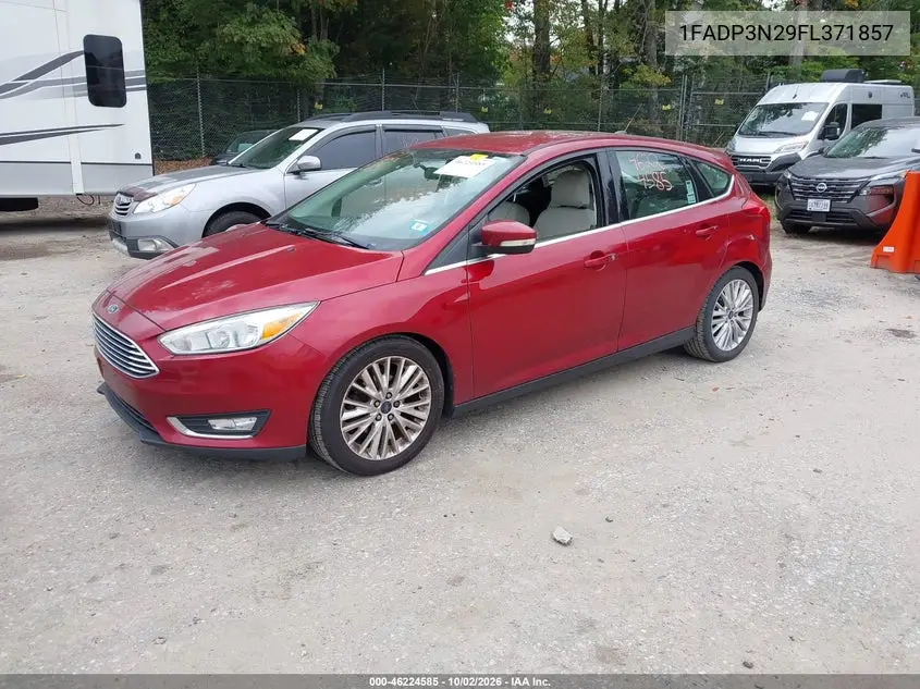 2015 FORD FOCUS VIN 1FADP3N29FL371857 — фото 2