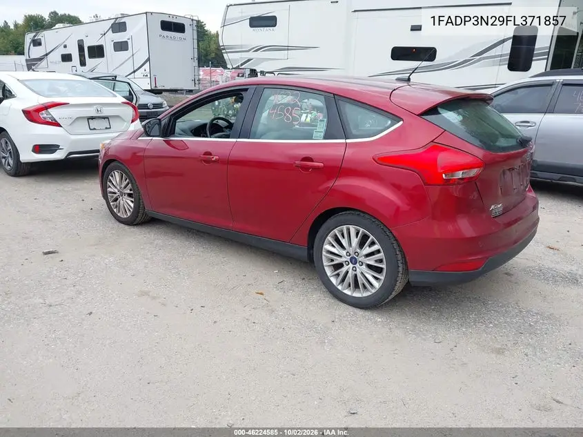 2015 FORD FOCUS VIN 1FADP3N29FL371857 — фото 3