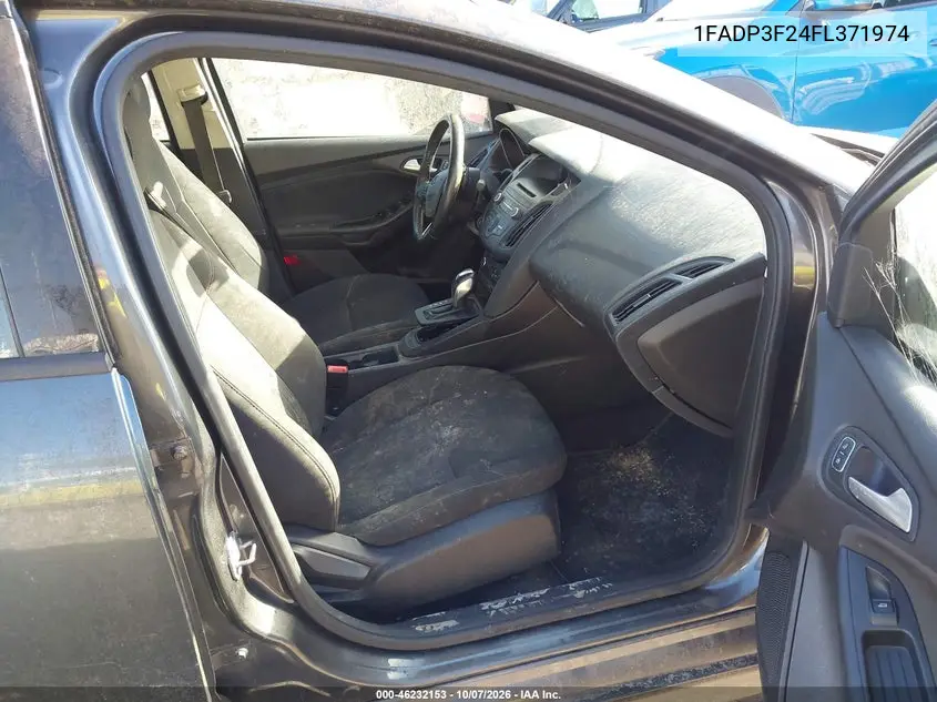 2015 FORD FOCUS VIN 1FADP3F24FL371974 — фото 5