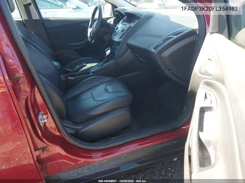 2015 FORD FOCUS VIN 1FADP3K20FL354983 — фото 5