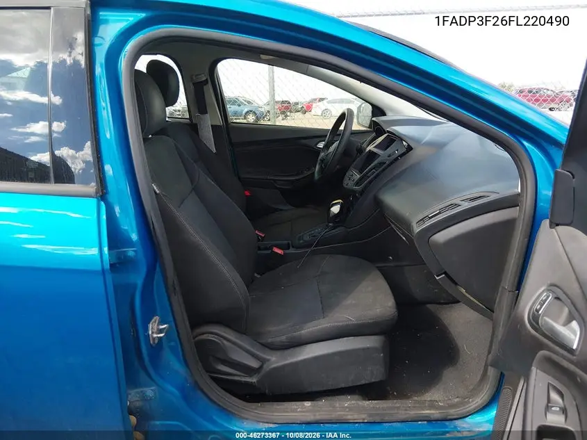 2015 FORD FOCUS VIN 1FADP3F26FL220490 — фото 5