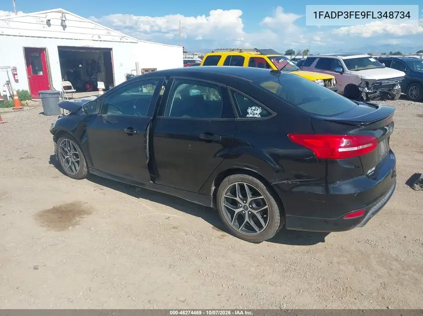2015 FORD FOCUS VIN 1FADP3FE9FL348734 — фото 3