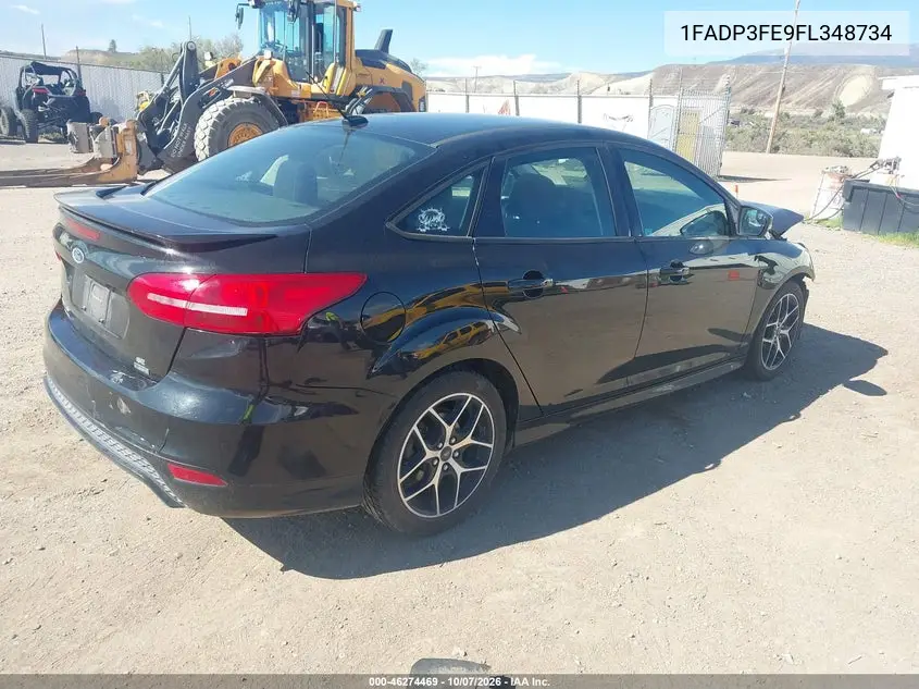 2015 FORD FOCUS VIN 1FADP3FE9FL348734 — фото 4