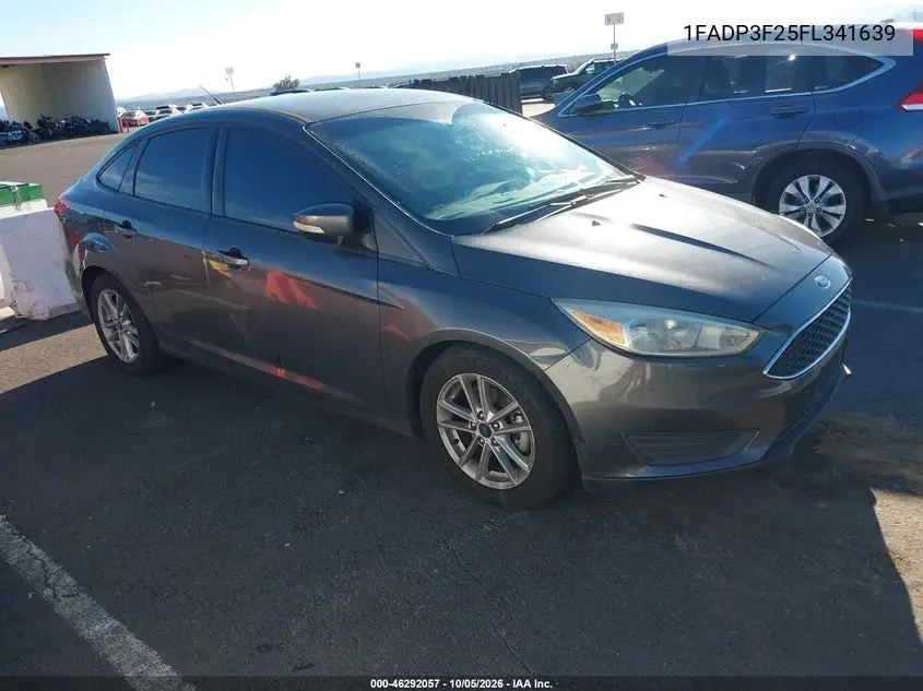 FORD FOCUS 2015, VIN 1FADP3F25FL341639
