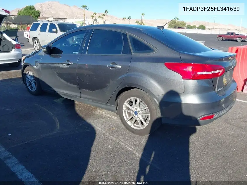 2015 FORD FOCUS VIN 1FADP3F25FL341639 — фото 3