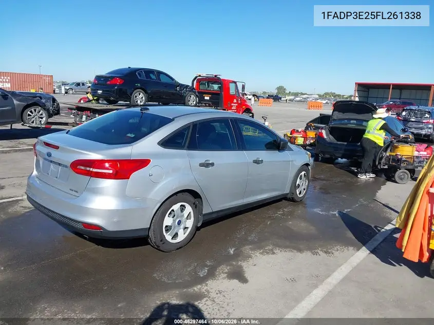 2015 FORD FOCUS VIN 1FADP3E25FL261338 — фото 4