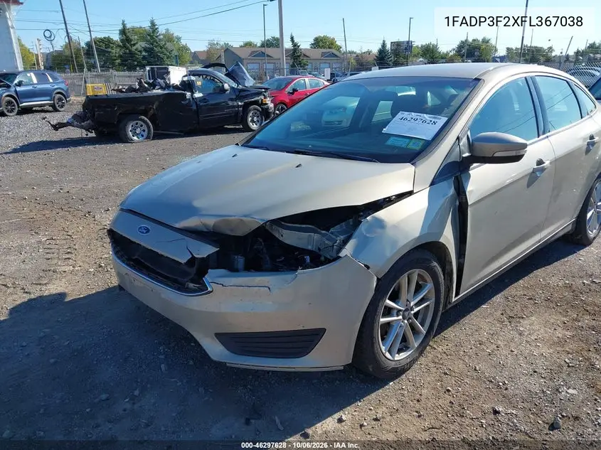 2015 FORD FOCUS VIN 1FADP3F2XFL367038 — фото 6