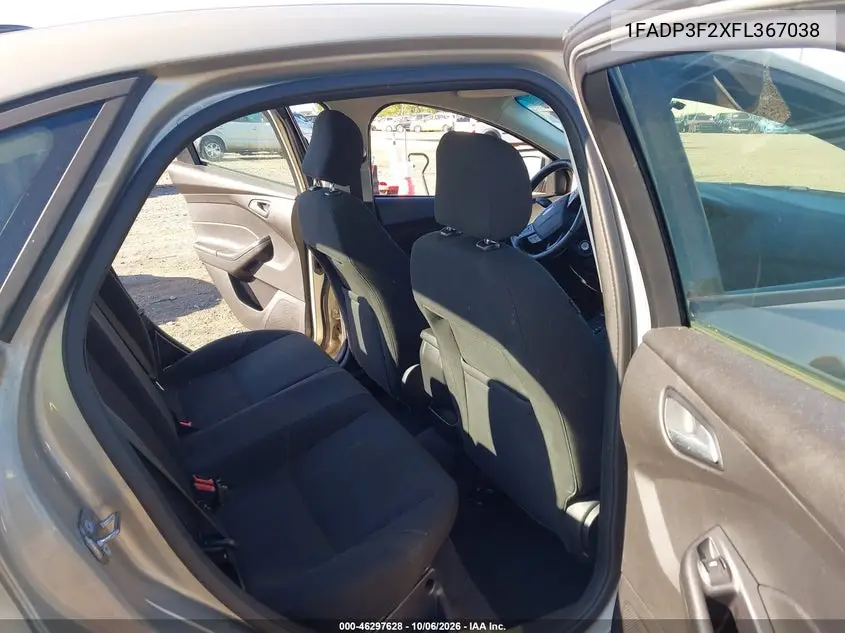 2015 FORD FOCUS VIN 1FADP3F2XFL367038 — фото 8